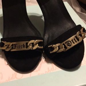 Jeffrey Campbell FUCK OFF heels